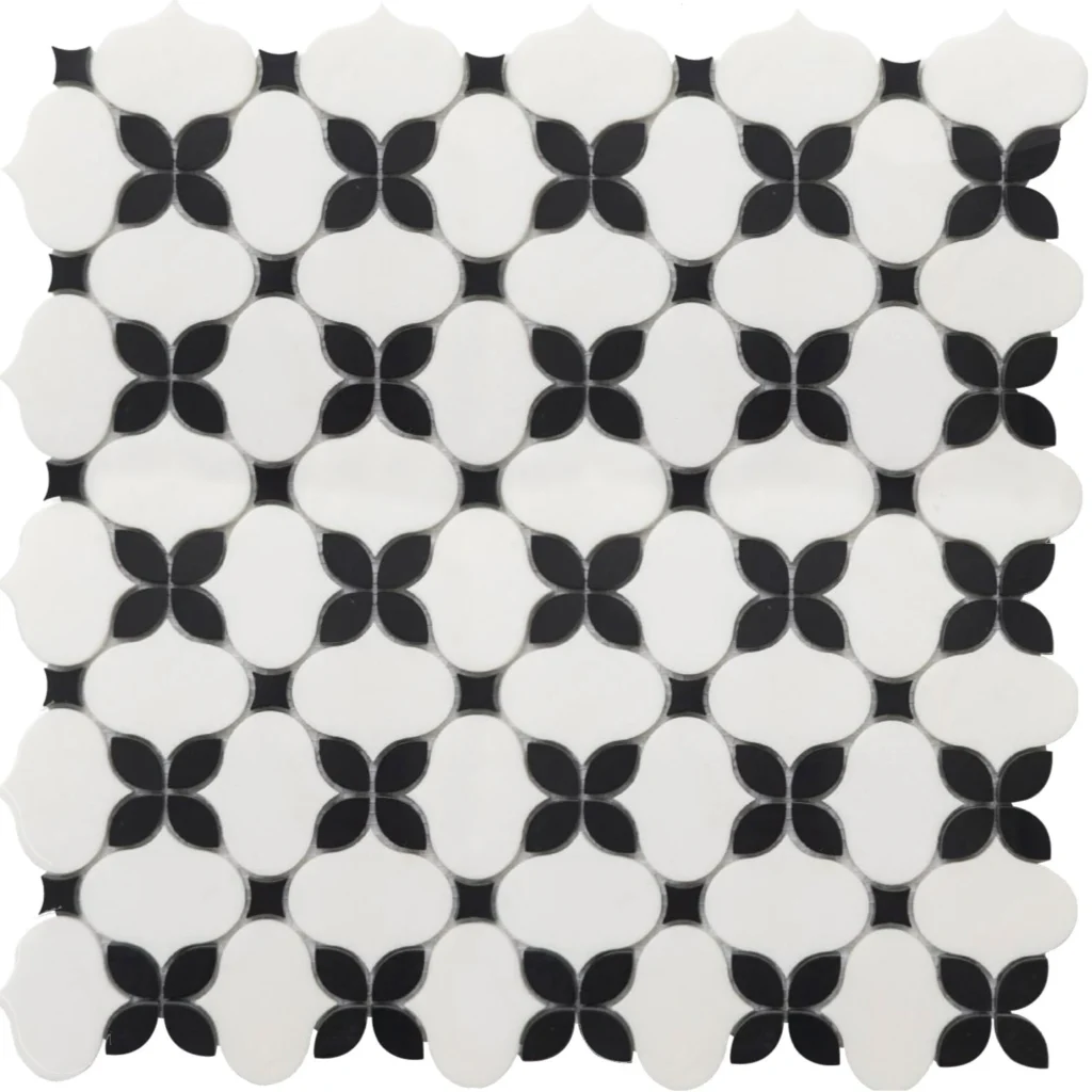 Cloverleaf Marble Mosaic2