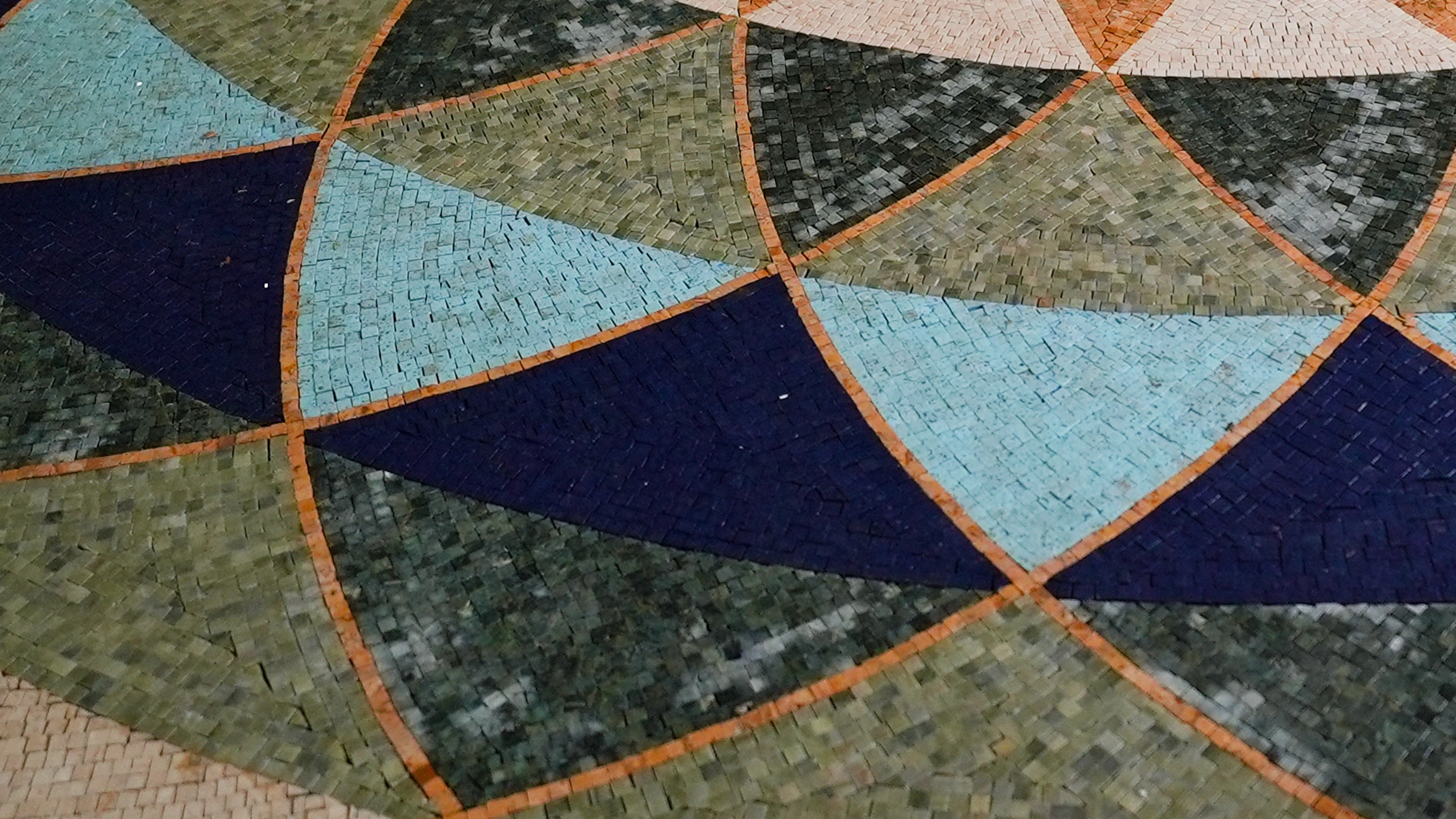 Luxury Mosaic Floor Installations in Jumeirah Villas