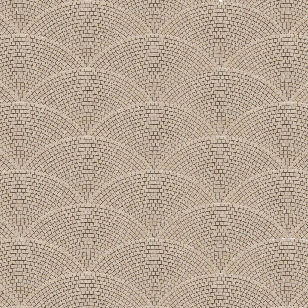 Soft Texture Geometric Mosaic 1