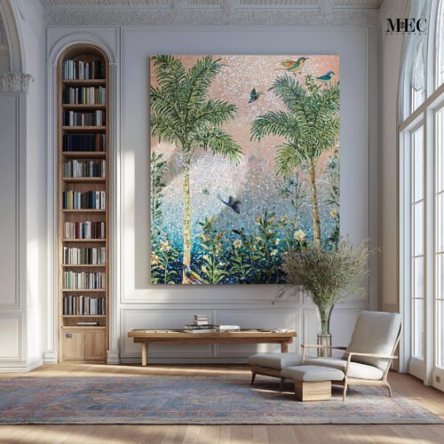 tropical-palm-tree-mosaic-wall-art