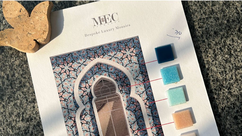 Custom mosaic art in UAE