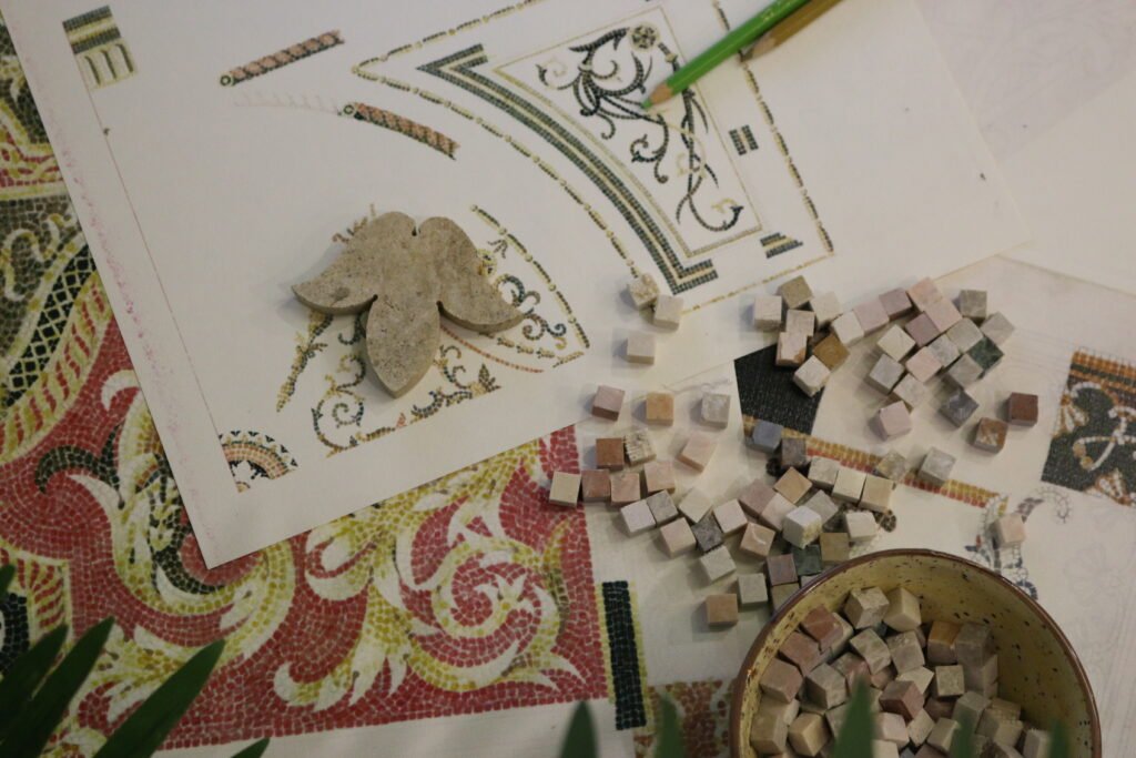 custom mosaic design