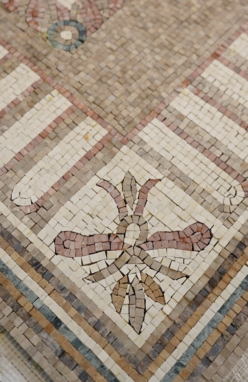 Pebble and Stone Mosaic Design