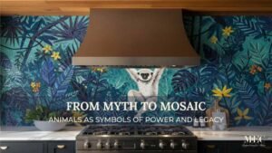 animal mosaic art in the gulf