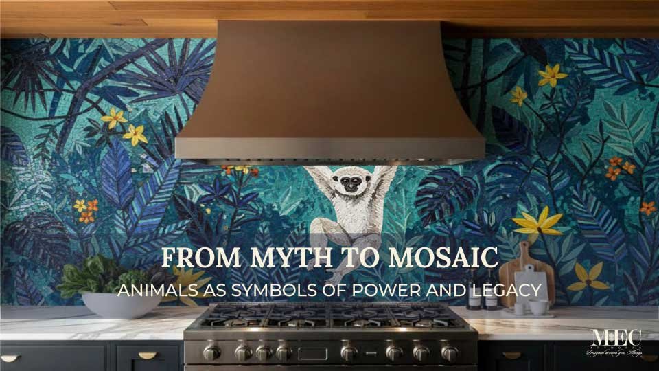 animal mosaic art in the gulf