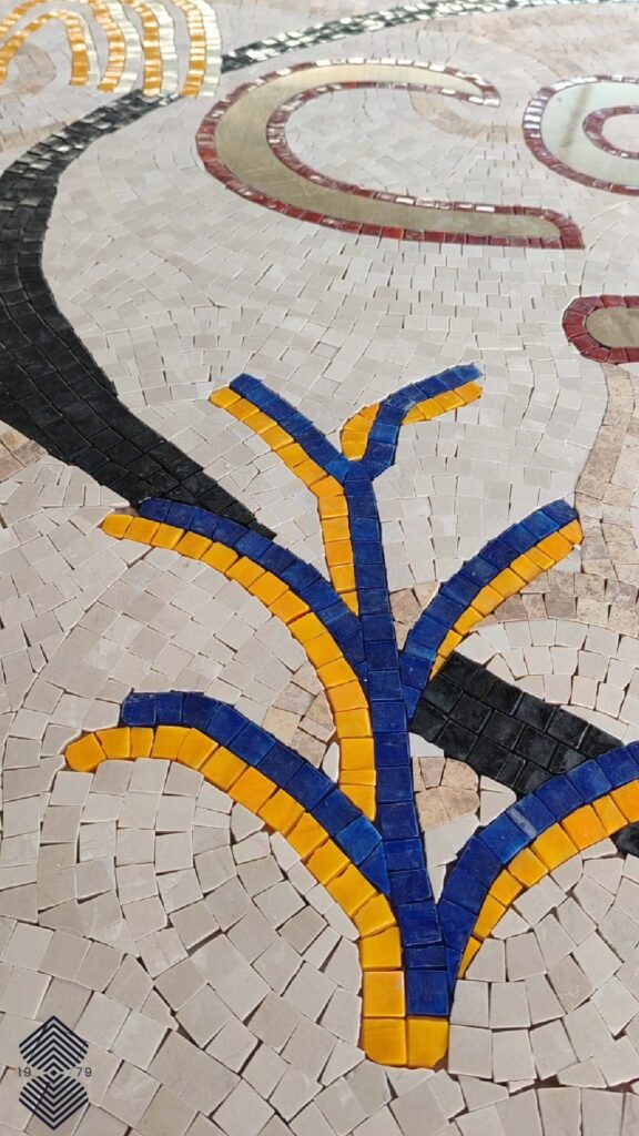 Blue Detail Mosaic