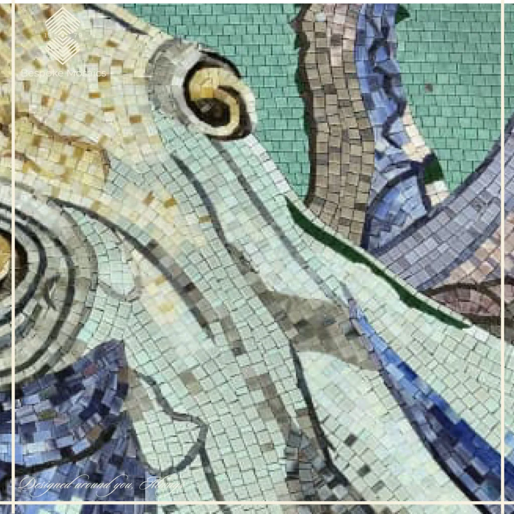 Custom Octopus Design Mosaic