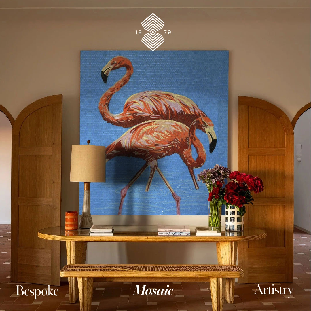 Flamingo Mosaic by MEC