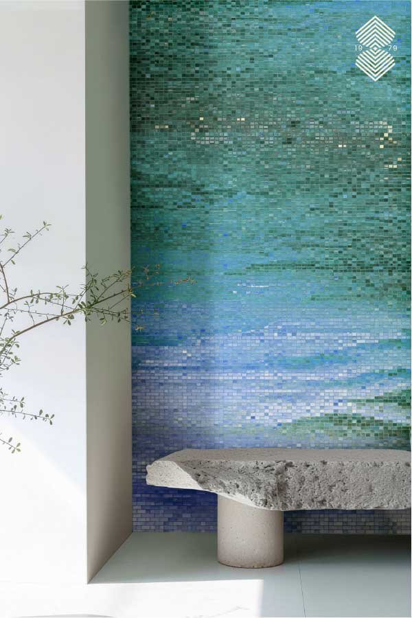 Gradient Mosaic Art Design