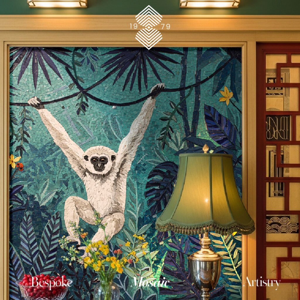 animal mosaic art in gulf