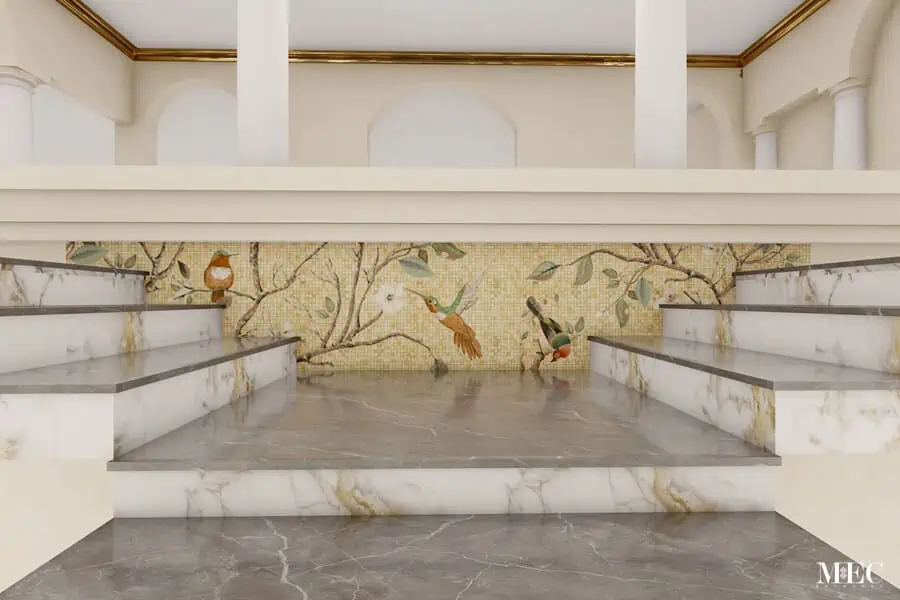 Design Matters in Mosaic Feature Walls