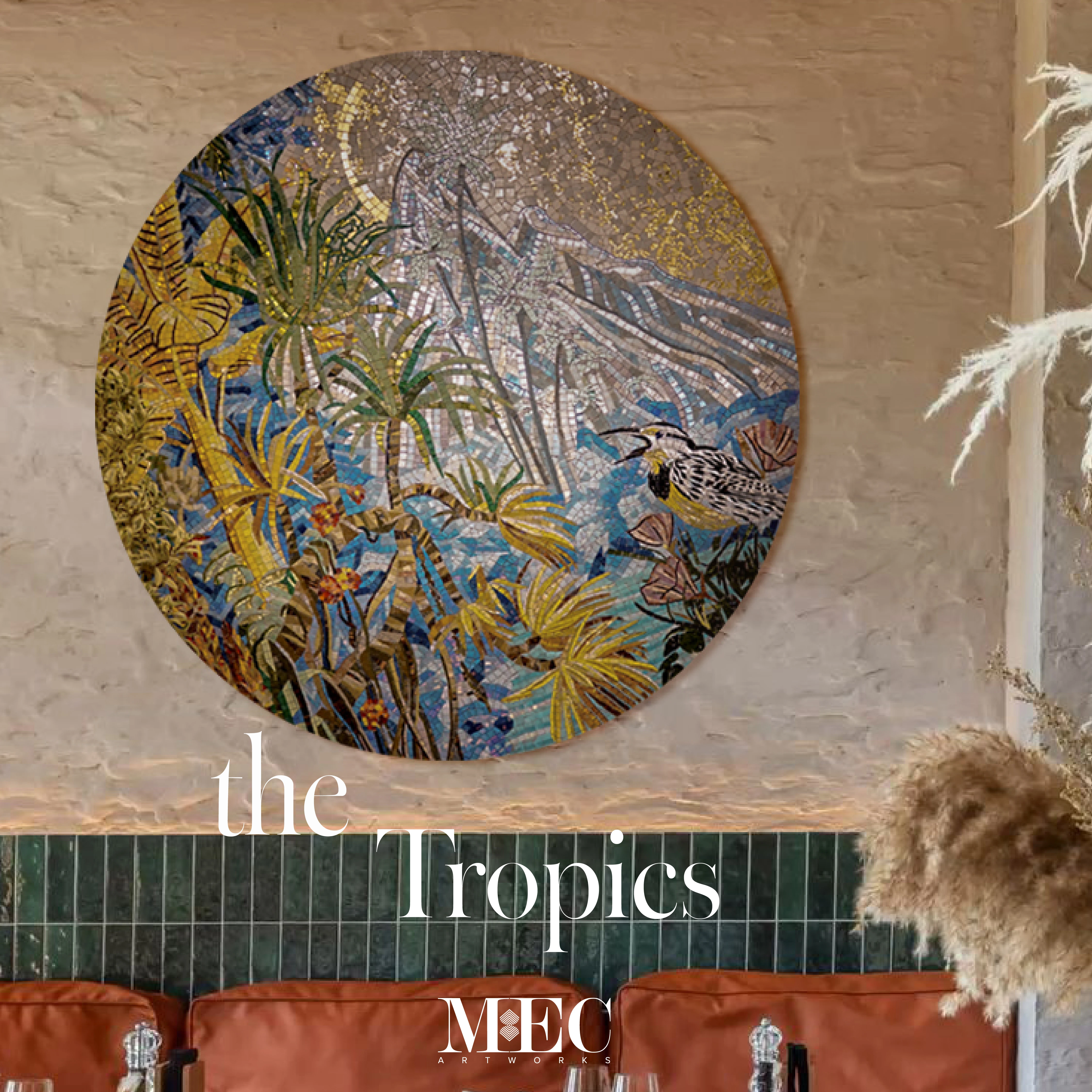 The tropics inspired mosaic