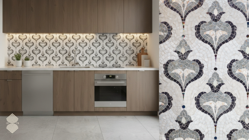 custom waterjet mosaic tiles