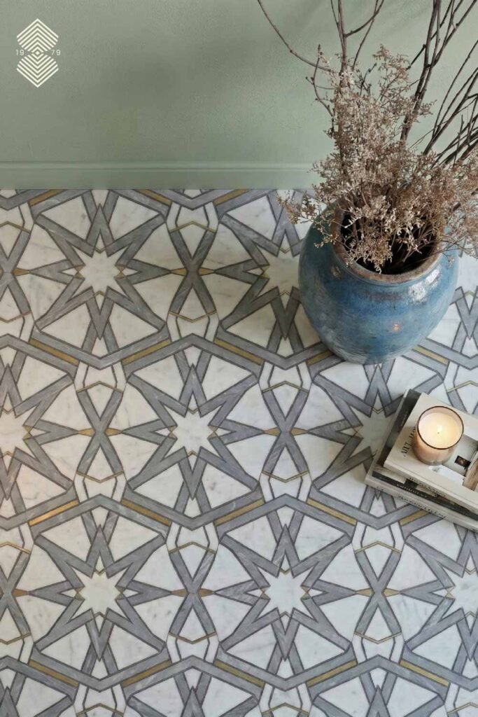 how to create seamless surfaces with waterjet mosaics