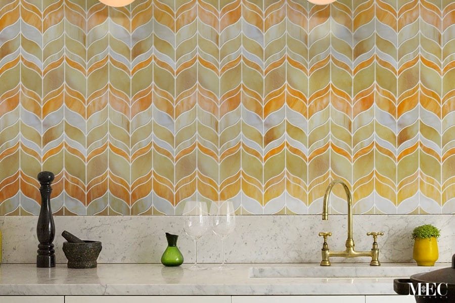 Applications of Seamless Waterjet Mosaic Designs