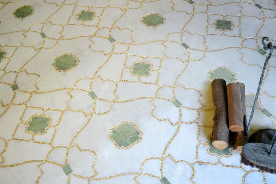 Waterjet Mosaics Create Seamless Architectural Surfaces