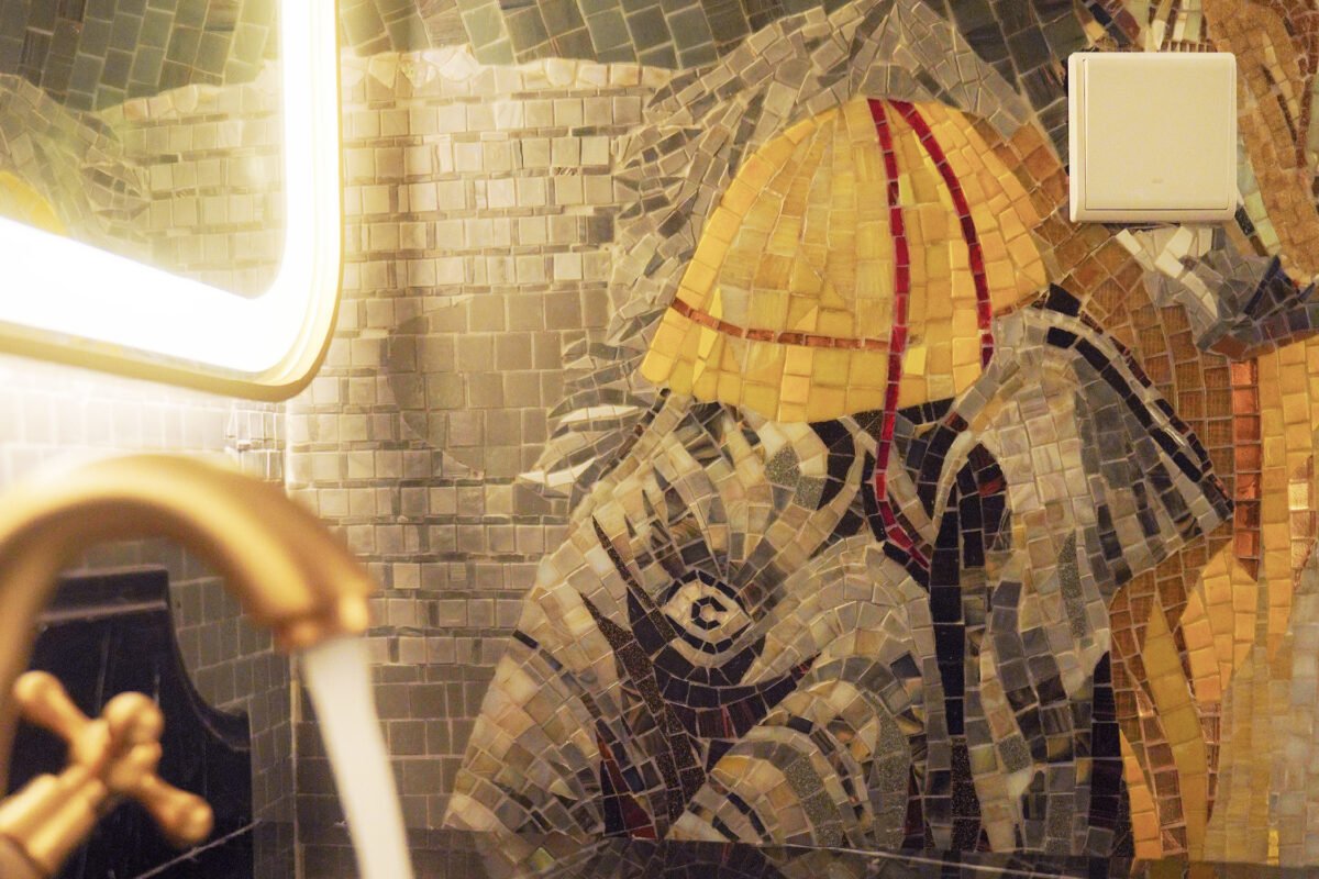 Elephant Wall Mosaic