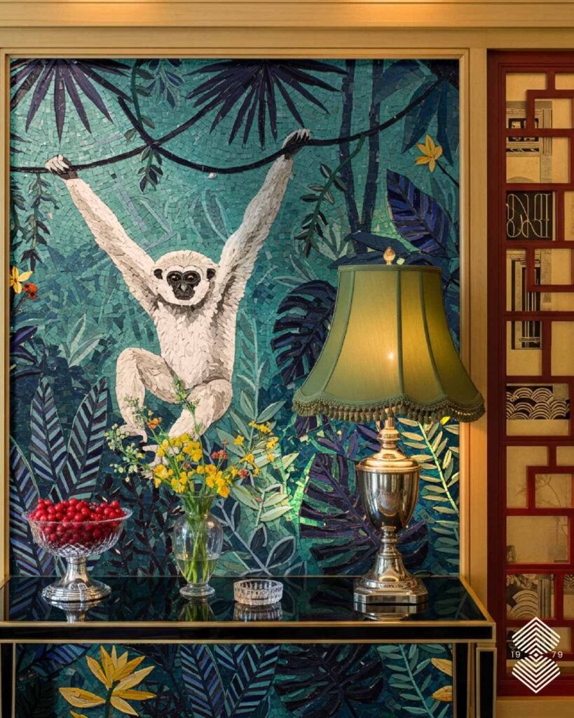 commissioning a bespoke mosaic artist