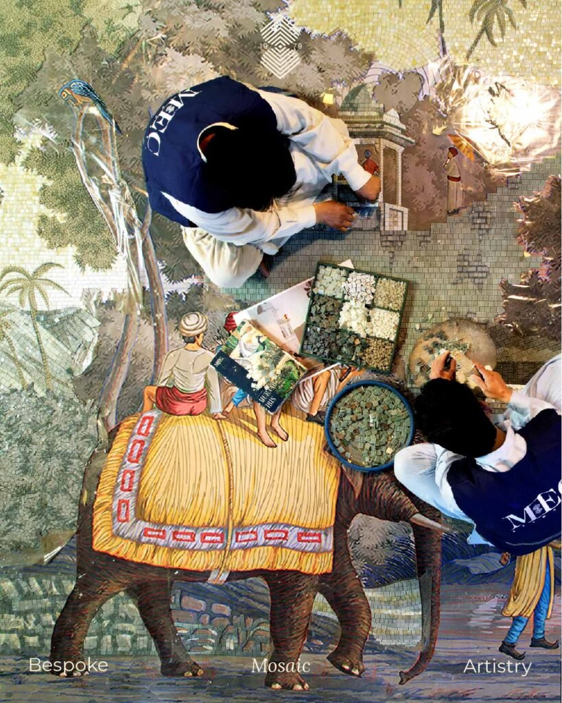 bespoke mosaic murals