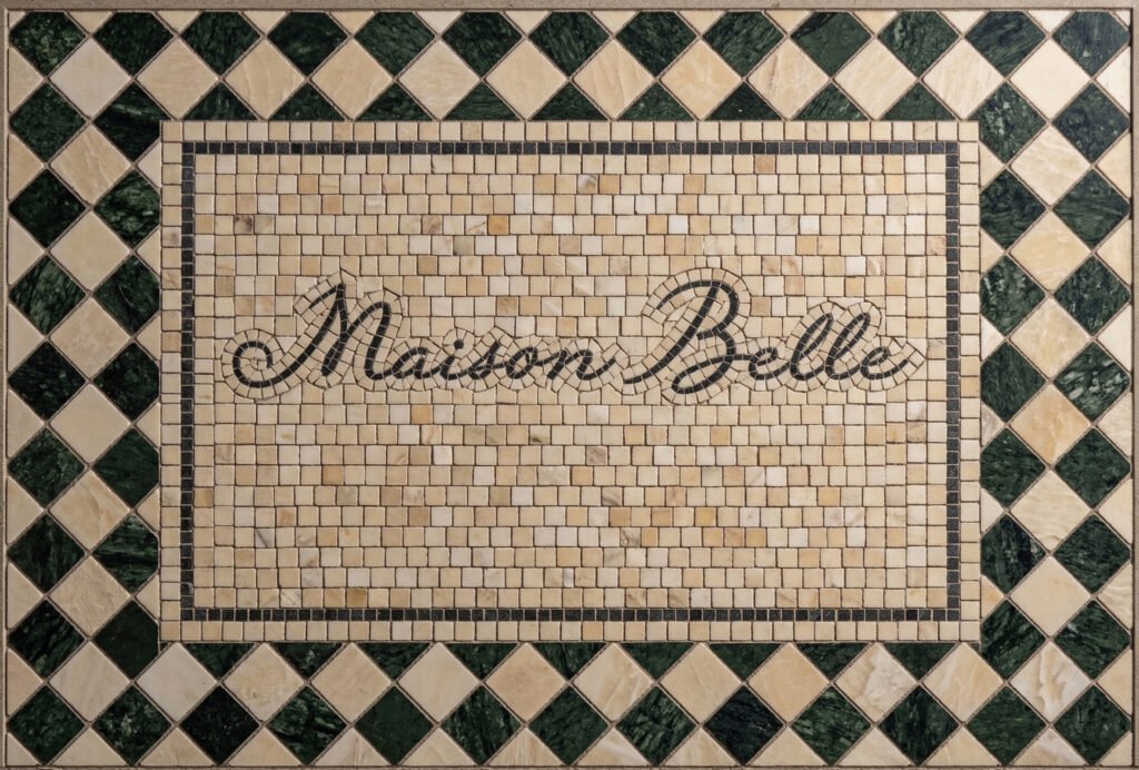 Hand-Cut Tesserae for Sharp Typography Mosaic Art UAE