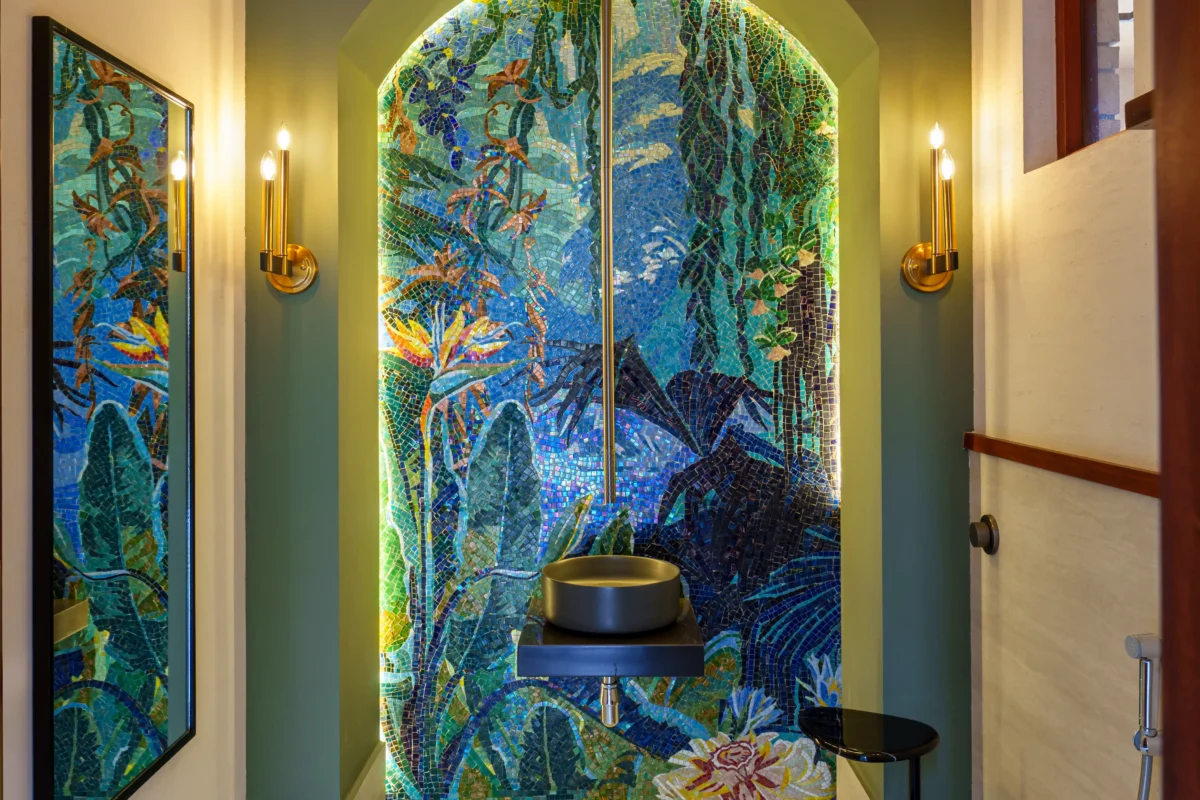 Feature-wall mosaic