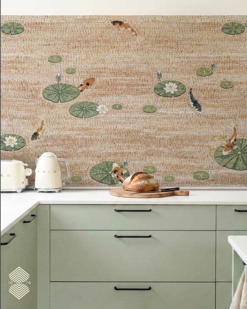 Kitchen mosaic design