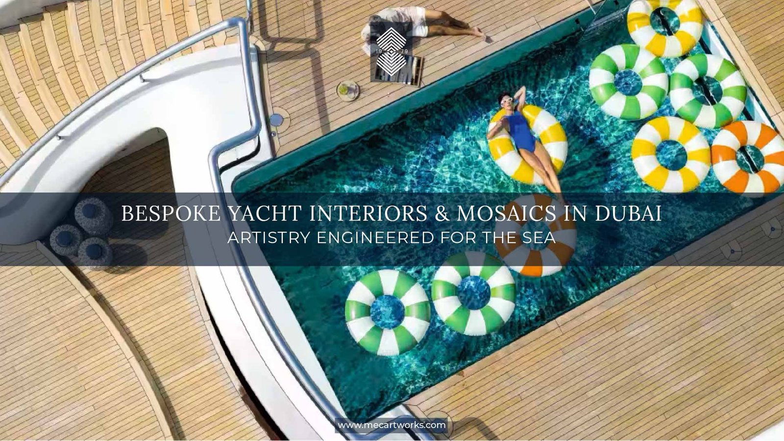 Bespoke Luxury mosaic for your private yacht