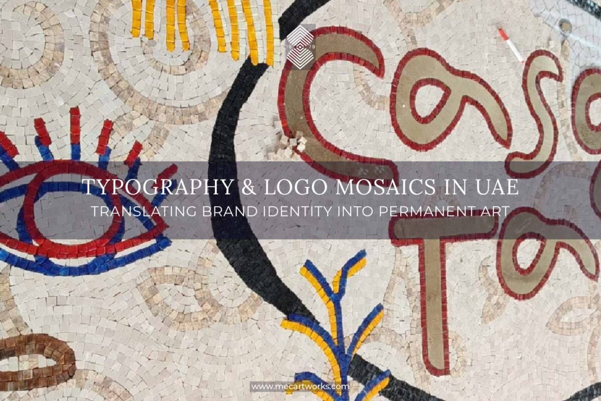 typography and logo mosaics idea