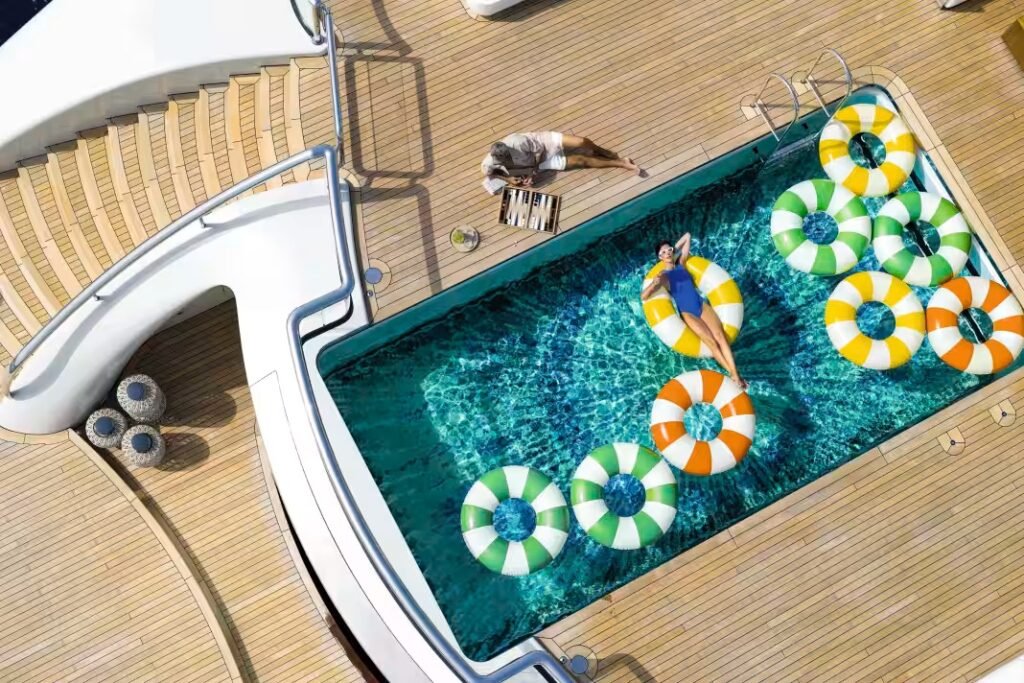 Bespoke mosaic for Dubai Harbour superyachts