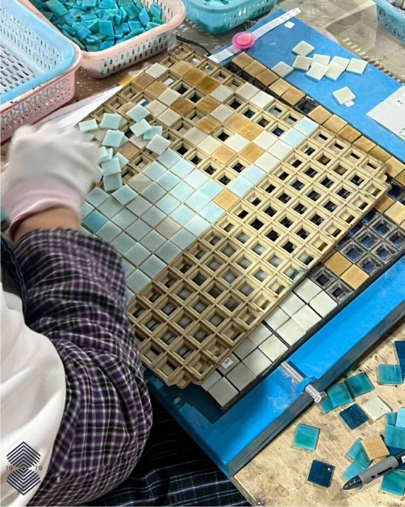 Islamic geometric pool ar