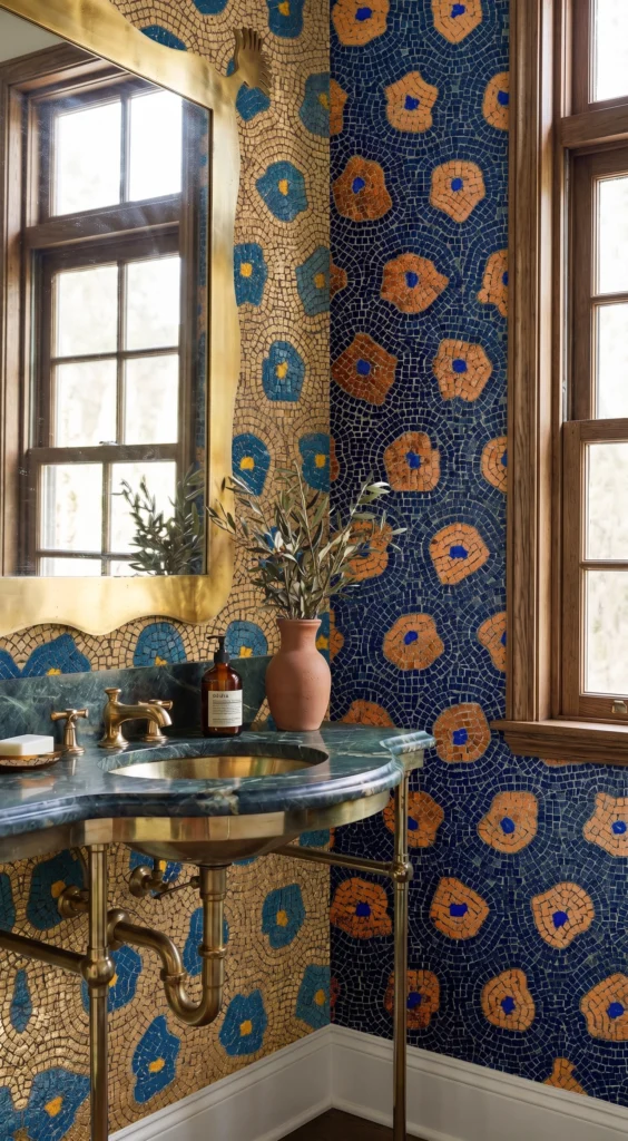 High-end architectural stone murals for modern interiors