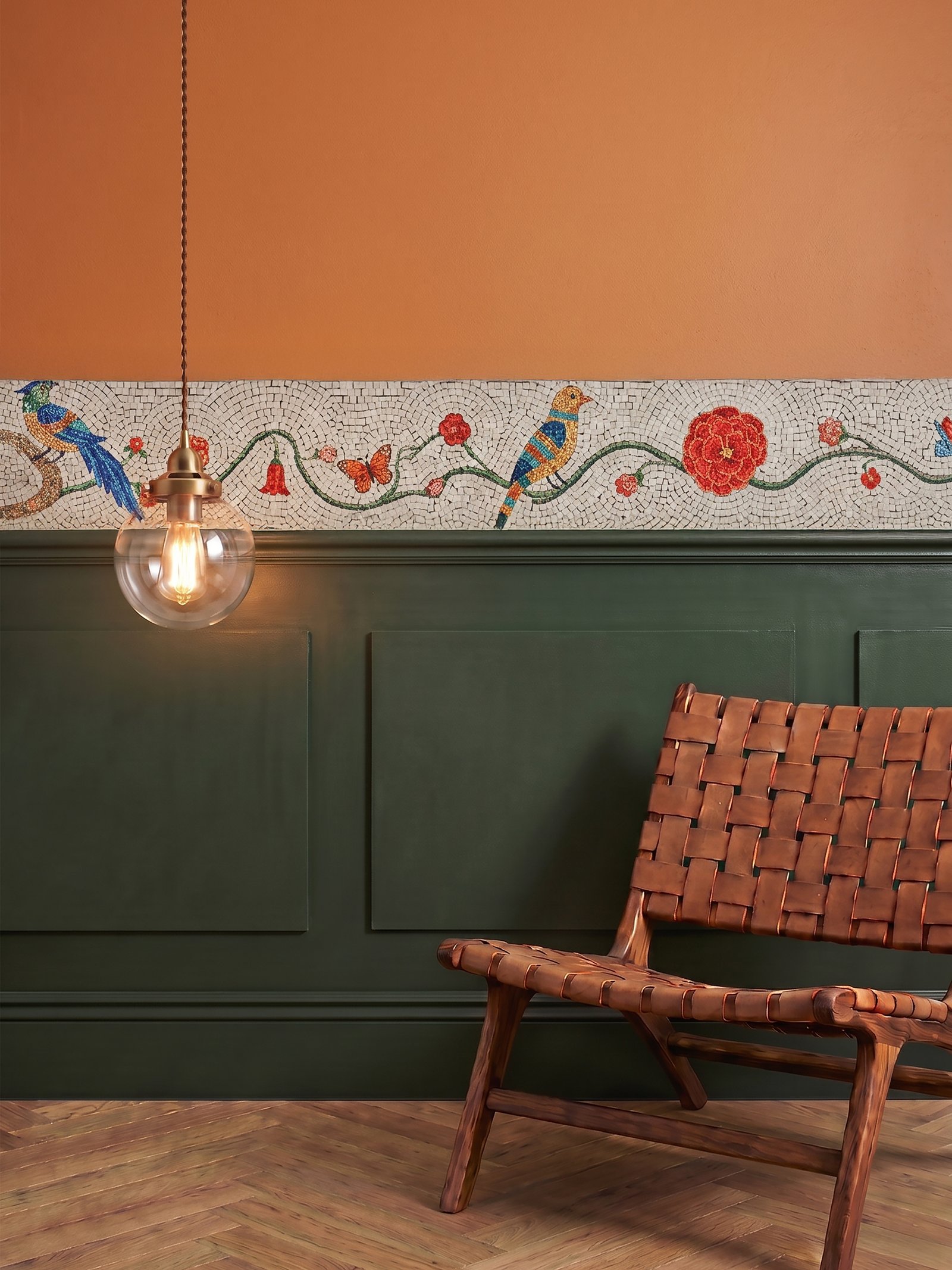 Bespoke mosaic art for luxury private estates
