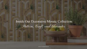 Decorative Modern Mosaic Collection Dubai