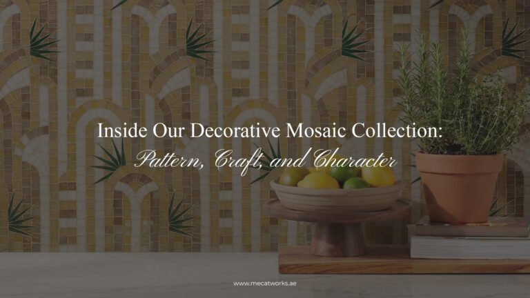 Decorative Modern Mosaic Collection Dubai