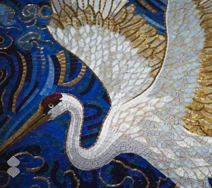 Crane Glass Mosaic