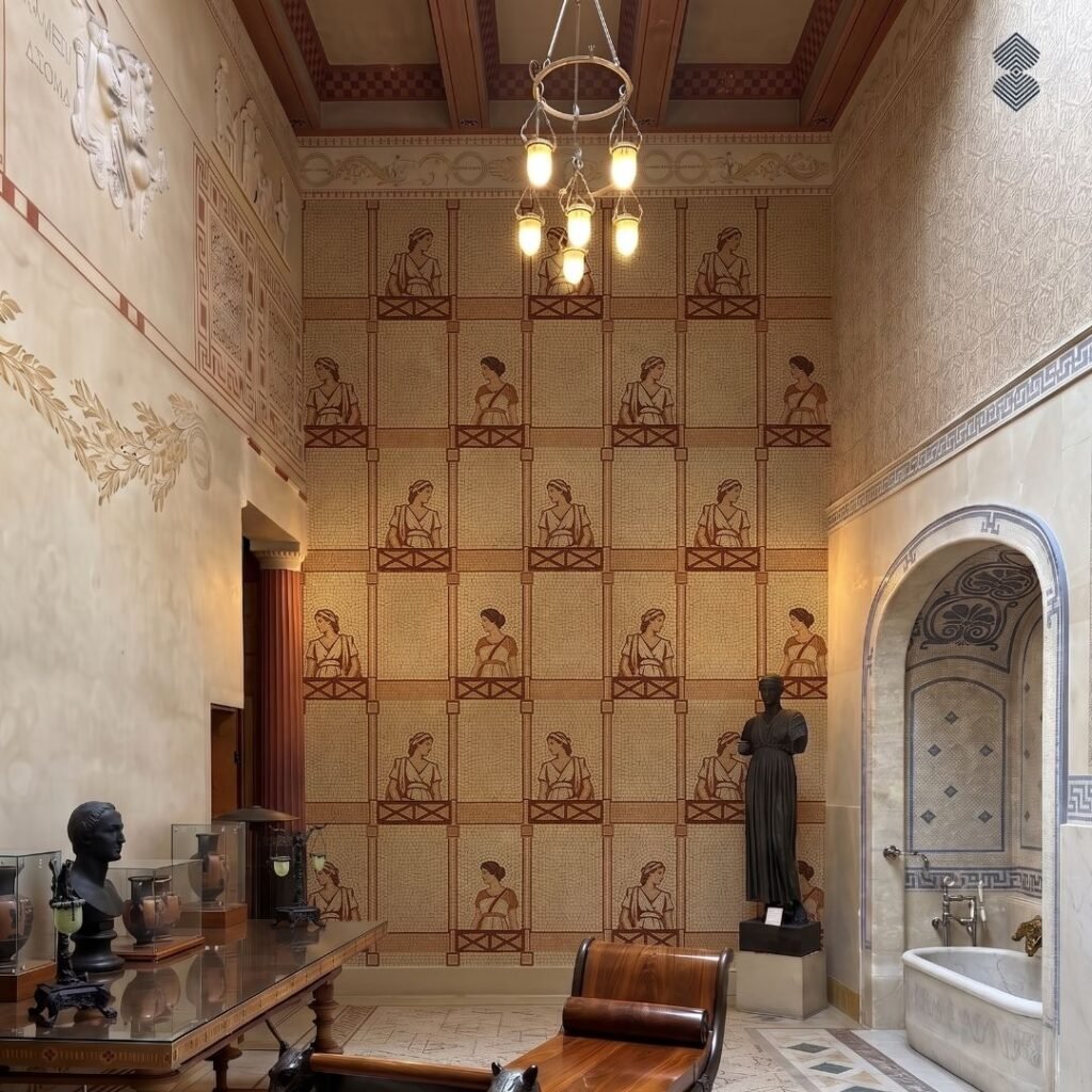 custom roman motif mosaic uae