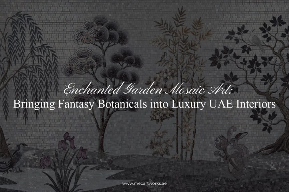 Enchanted Garden Mosaic Art in UAE