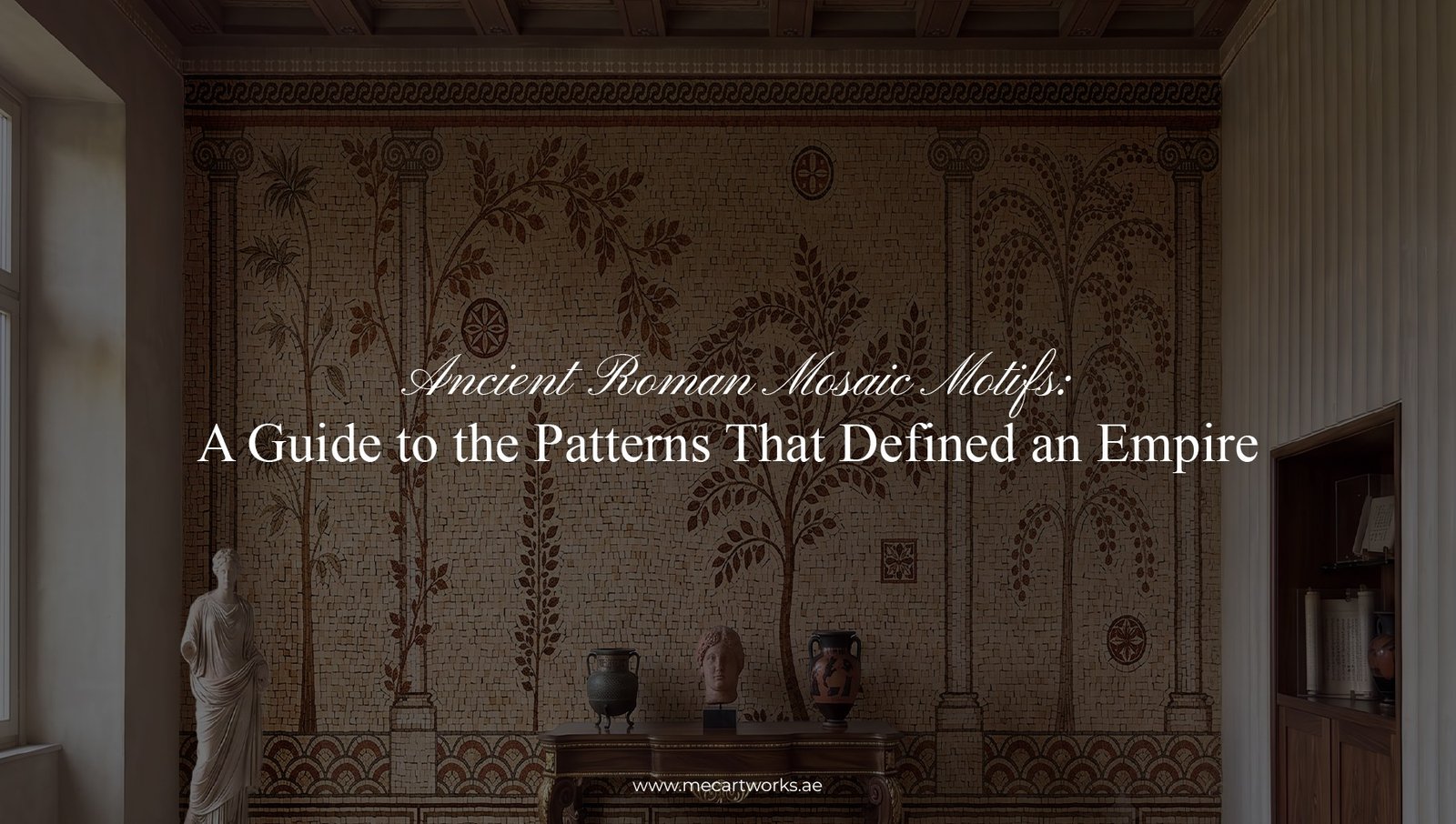 ancient roman mosaic motifs