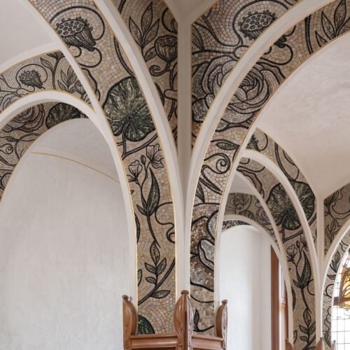 Cohesive mosaic designs for coordinated decor