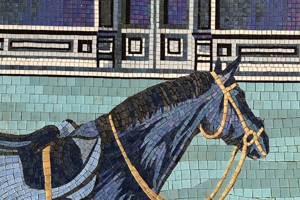 Blue Mosaic by MEC