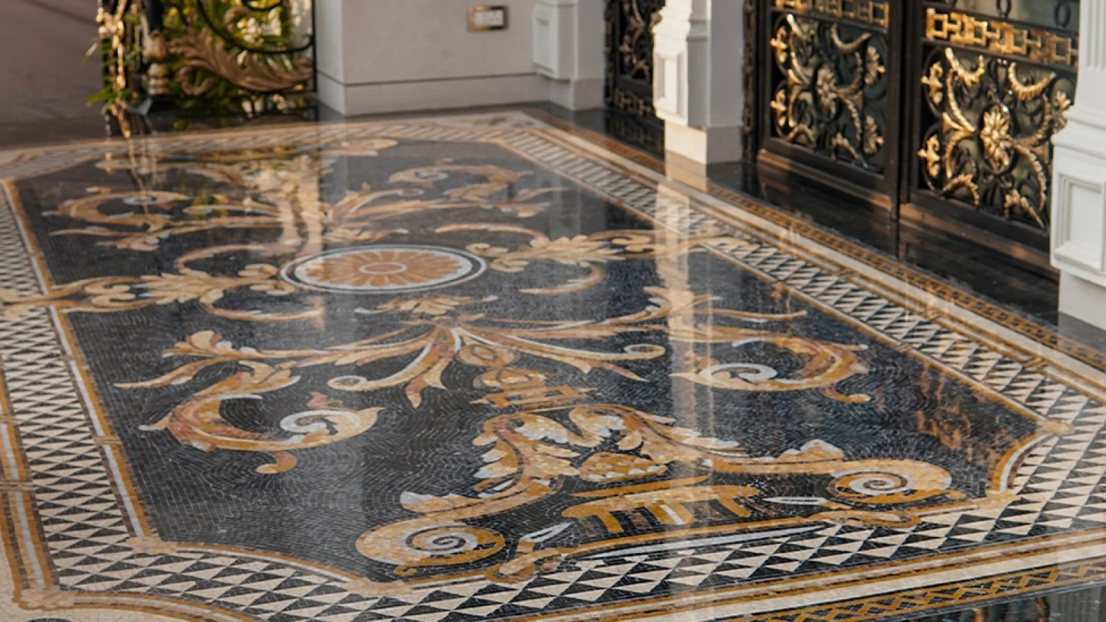 Marble Mosaic Rug 01
